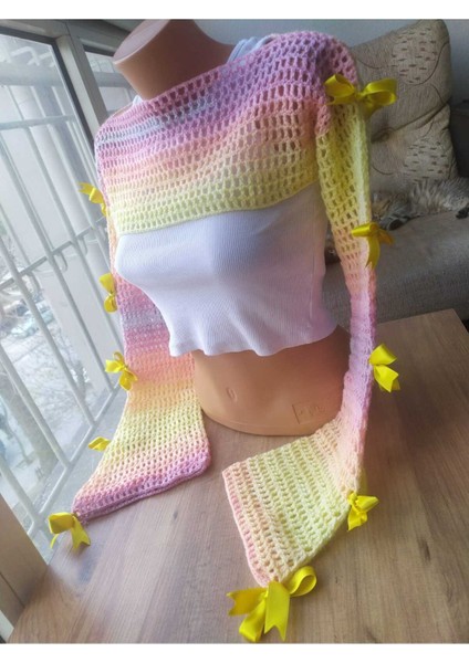 File Desen Kurdeleli Bahar Bolero Handmade modelleri