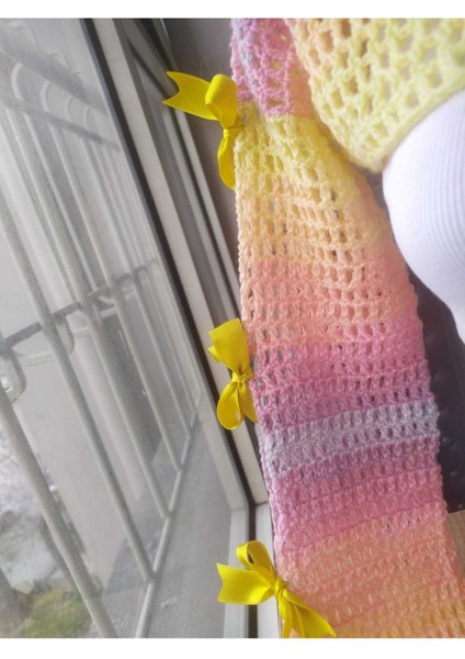 File Desen Kurdeleli Bahar Bolero Handmade