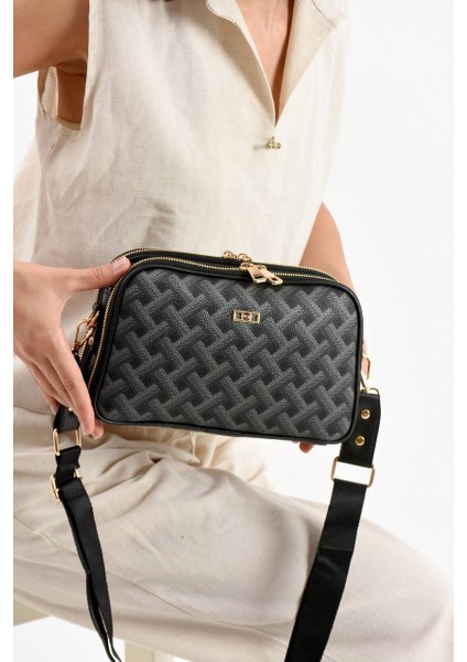 ,çok Gözlü ,ayarlanabilir Askılı,bayan Çapraz Çantası