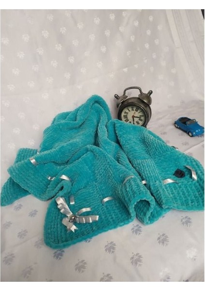 Bebek Battaniyesi Mavi Renk