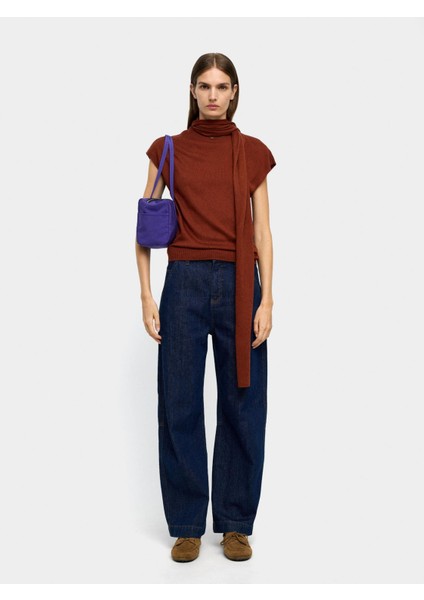 Boyun Bağlı Örme Yelek fiyatları