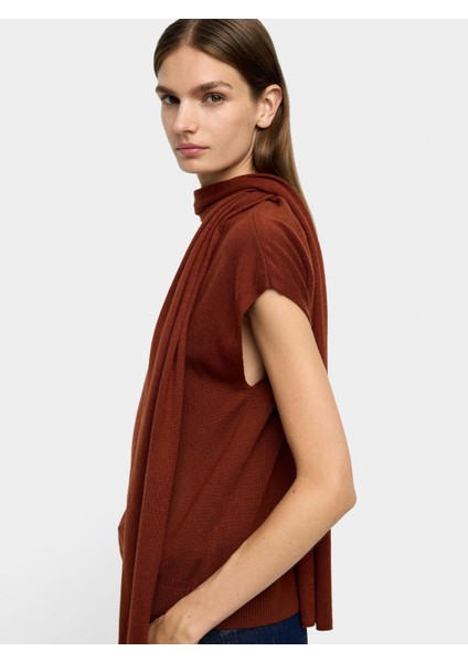 Boyun Bağlı Örme Yelek fırsatları