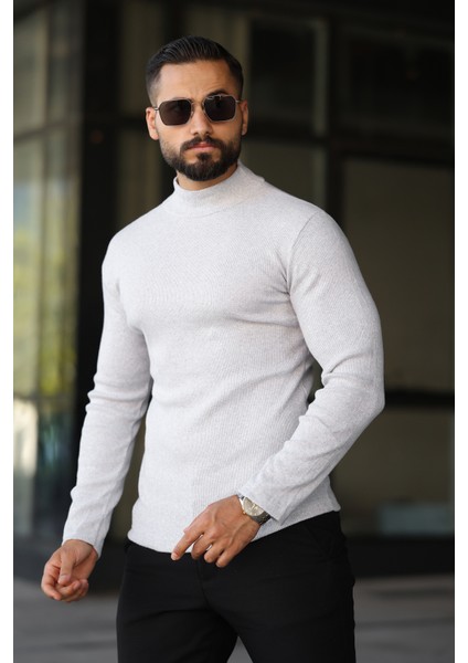 3'lü Paket Yarım Boğazlı Erkek Kazak fırsatları