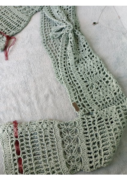 Vip Handmade Bolero Aruz Ispanyol Kol