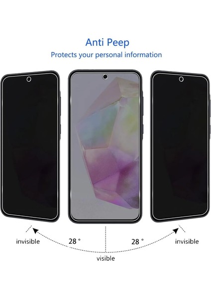 Samsung Galaxy A35 Hayalet Ekran Koruyucu 9h Tam Uyumlu Gizleyen Kırılmaz Cam modelleri