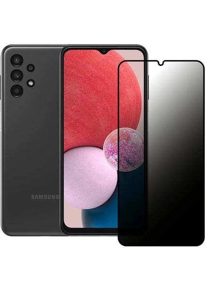 Samsung Galaxy A13 Hayalet Ekran Koruyucu 9h Tam Uyumlu Gizleyen Kırılmaz Cam