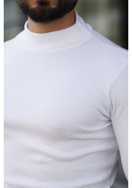 3'lü Paket Yarım Boğazlı Erkek Kazak modelleri