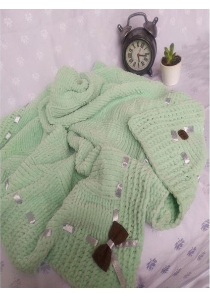Bebek Battaniyesi Mint Yeşil modelleri