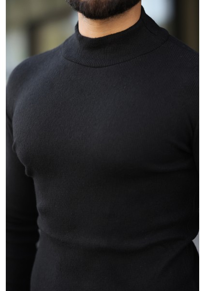 3'lü Paket Yarım Boğazlı Erkek Kazak indirimleri