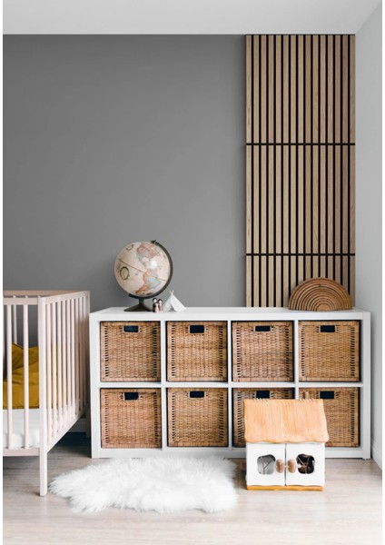 Ceviz Renk Akustik Duvar Paneli 50X50 cm – Mdf & Keçe Tabanlı Dekoratif Panel modelleri