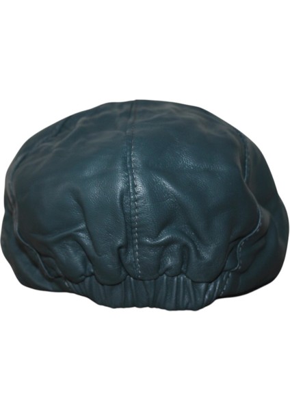 Hakiki Deri Kasket Şapka Erkek Yeşil Rengi HAKIKIDERIYEŞILKASKET11 fırsatları