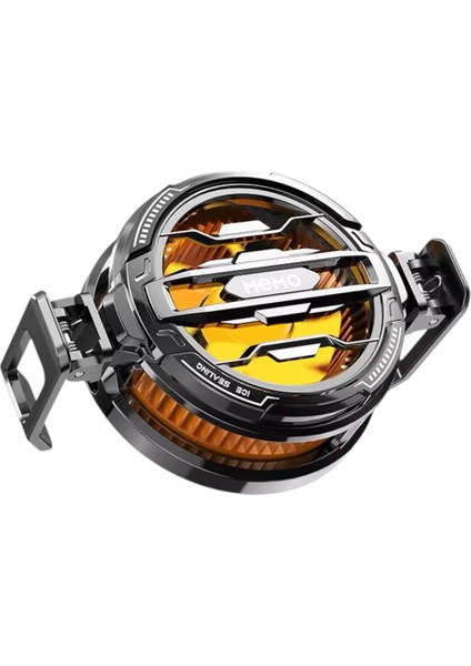 CX07 Telefon Soğutucu Fan 15W Güçlü Soğutma Manyetik Klipsli Sessiz Oyun Soğutucu Ios Android Uyumlu