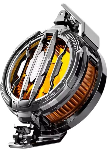 CX07 Telefon Soğutucu Fan 15W Güçlü Soğutma Manyetik Klipsli Sessiz Oyun Soğutucu Ios Android Uyumlu modelleri