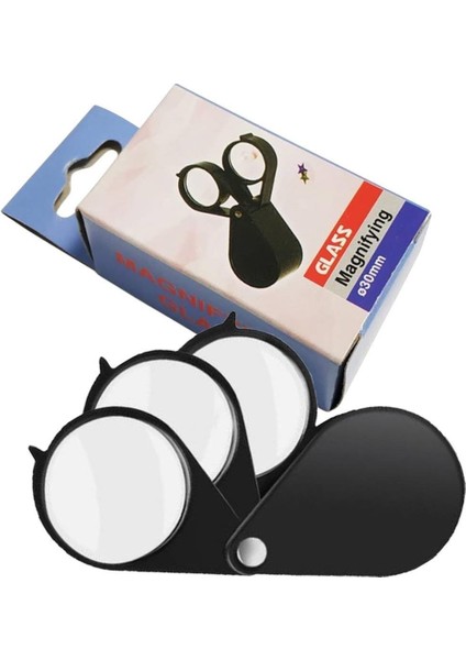 PM-6585 Katlanır 3'lü 30 mm Cep Büyüteç indirimleri