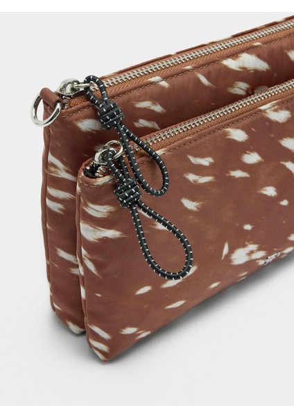 Baskılı Teknik Kumaş Çapraz Çanta fiyatları