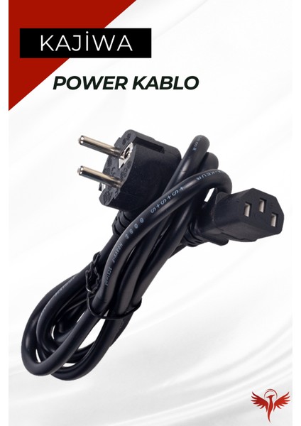 3 Metre C13 Power Kablo - Bilgisayar Kasa Monitör Pc Güç Kablosu 3*1mm 10A-16A 250V 500W 3mt fiyatları