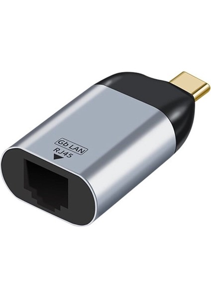 Usb-C To RJ45 1000MBPS Ethernet Dönüştürücü
