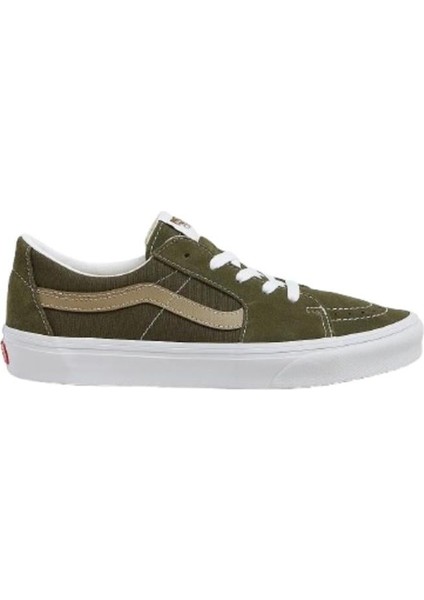 Sk8-Low VN0009QR50K1 Yeşil Günlük Sneaker Ayakkabı