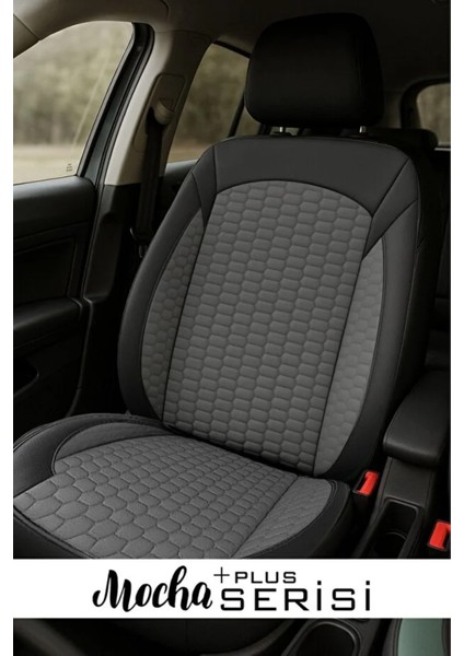 Renault Megane 2000 2020 Moka Plas Serisi Füme Oto Kılıfı Tam Set Tam