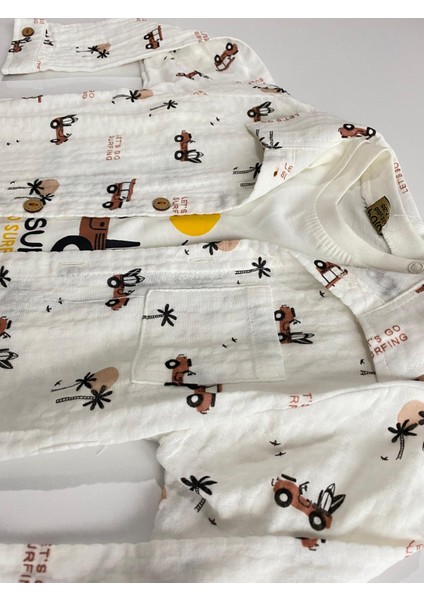 Erkek Bebek Takımı Kiremit modelleri