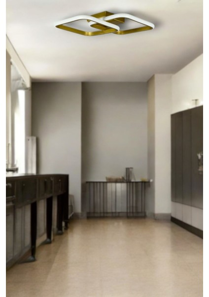 Kira Modern Tasarım Eskitme Renk Salon - Mutfak - Hol Beyaz LED 2 Li Avize fiyatları