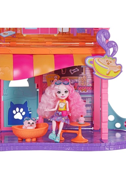 Nessiworld HHC18 Enchantimals Şehir Evi ve Kafe Oyun Seti fırsatları