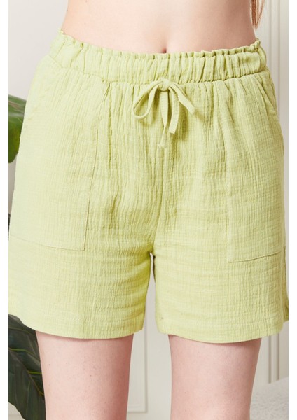 %100 Koton Mollis Kumaş Şort indirimleri