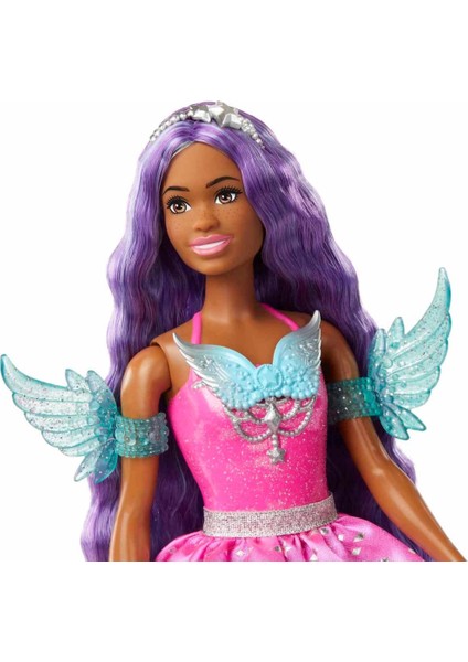 Nessiworld Barbie Sihirli Dokunuş Peri Masalı Elbiseli Bebek HLC31 modelleri