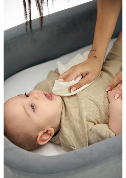 Organik 6’lı Müslin Bebek Ağız Mendili Seti indirimleri