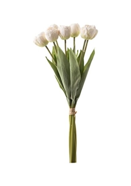 Lale Demeti Beyaz 40CM