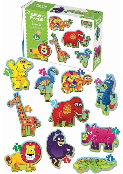 Nessiworld 1727 Baby Puzzle Benim Ilk Puzzlem Orman Hayvanları
