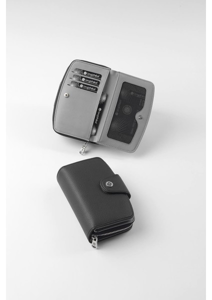 Orta Boy Çıt Çıt Detaylı Kadın Cüzdan/portföy - 65300 fiyatları