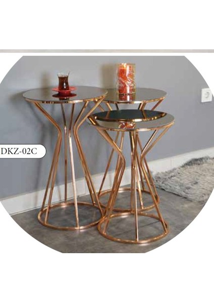 Mim Bronz Darbuka Zigon Sehpa