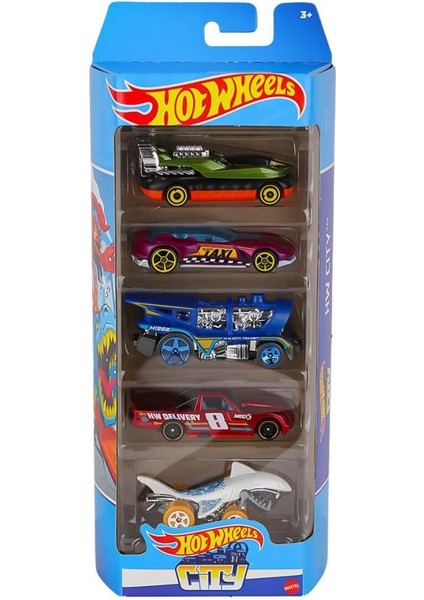 Nessiworld 1806 Hot Wheels Beşli Araba Seti fiyatları