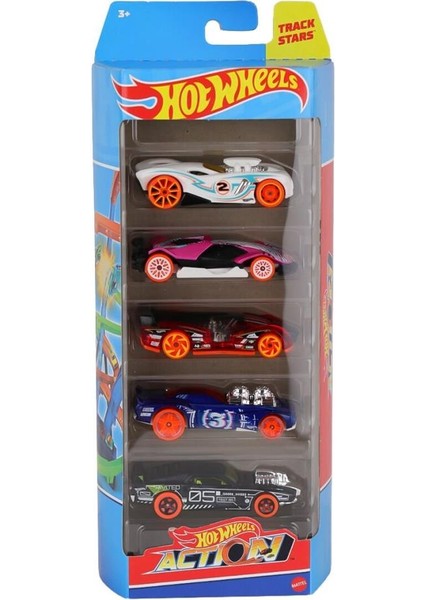 Nessiworld 1806 Hot Wheels Beşli Araba Seti fırsatları