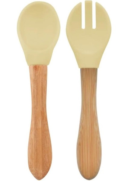 Nessiworld Mama Kaşığı ve Çatal Seti Mellow Yellow
