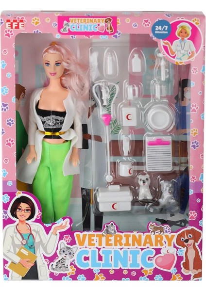 Nessiworld 875 Veteriner Manken Bebek -Efe Toys