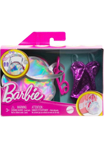 Nessiworld Barbie’nin Mini Çanta Aksesuarları HJT42 - Plaj Günü indirimleri