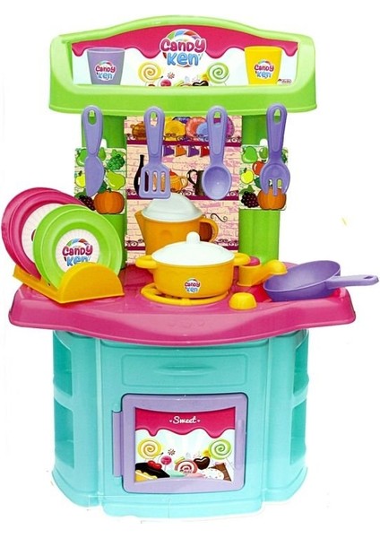 Nessiworld Dede Candy Ken Şef Mutfak Seti