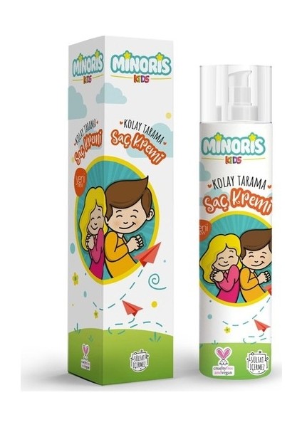Nessiworld Minoris Kids Organik Kolay Tarama Saç Kremi 200ML