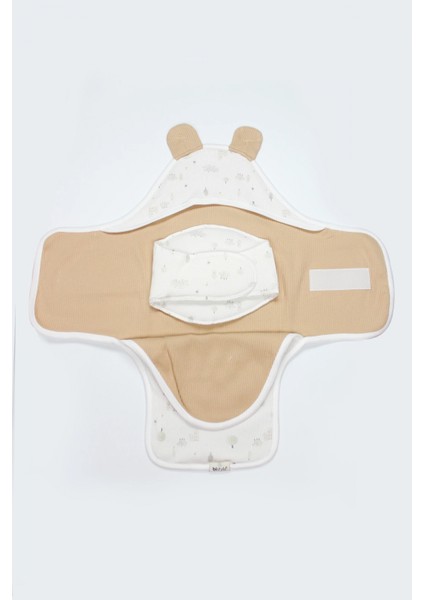 Bistyle Always Dream Organik Bel Destekli Kundak 75101 Ekru Gri Siyah