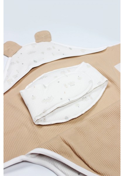 Bistyle Always Dream Organik Bel Destekli Kundak 75101 Ekru Gri Siyah