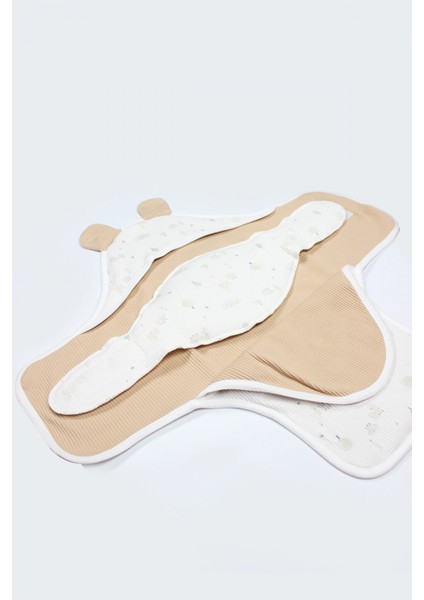 Bistyle Always Dream Organik Bel Destekli Kundak 75101 Ekru Gri Siyah