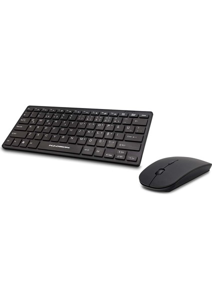Wıreless Smart Klavye Mouse Set Q Siyah HR839