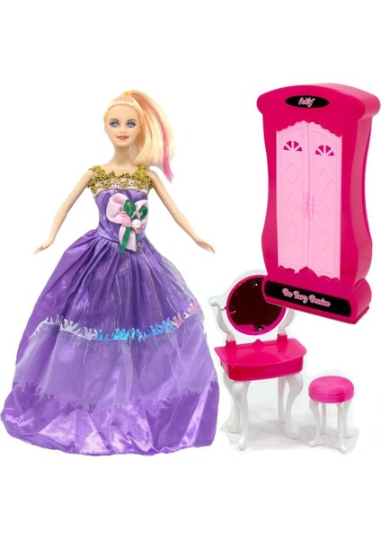 Nessiworld Anlily Makyaj Masalı Dolaplı Bebek indirimleri