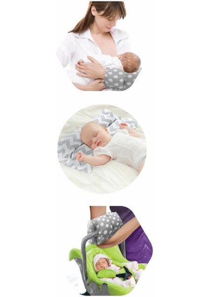 Nessiworld Çok Amaçlı Emzirme Yastığı 523 Gri Zigzag fiyatları