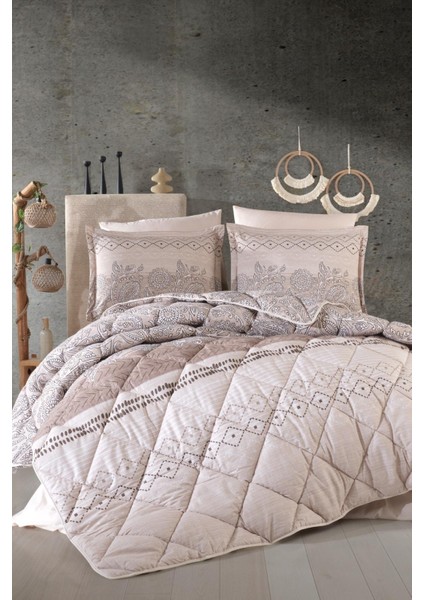 %100 Pamuk Ranforce Tek Kişilik Yorgan 155 x 215