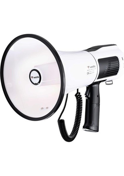 Westa WM-90UBT Usb-Sd-Aux-Mp3-Bluetooth Şarjlı Mikrofonlu 100 Watt Megafon