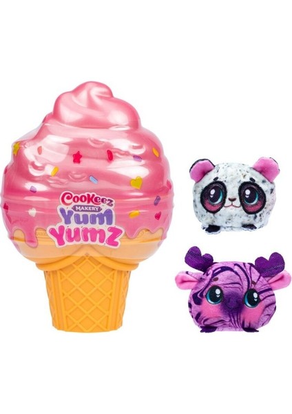 Nessiworld CKE05000 Cookeez Makery Yum Yumz Dondurma Ikili Paket Kokulu Peluş modelleri