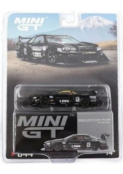 Nessiworld Mini Gt 1/64 Nissan LB-ER34 Super Silhouette Skylıne Black - Blister Paket fiyatları